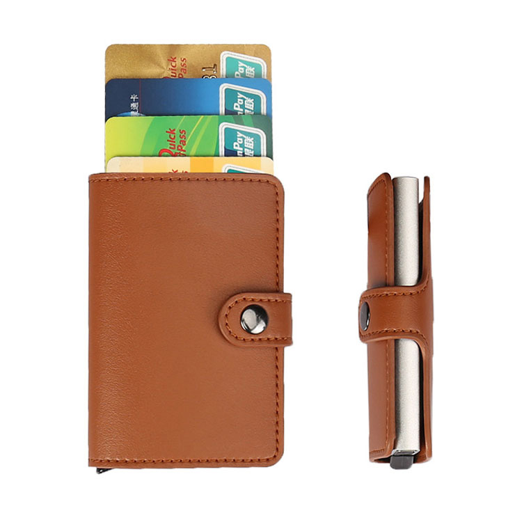 De ce ar trebui să alegeți portofelul pop-up pentru bărbați cu suport antifurt pentru card de credit RFID din aluminiu